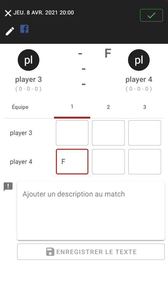 Forfeit Entry
